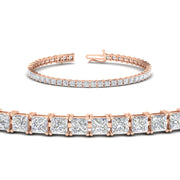 5-carat-princess-cut-diamond-tennis-bracelet